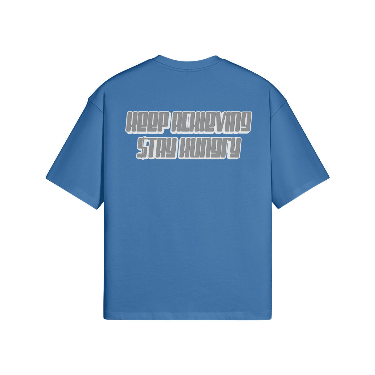 Boss Up Tee-Dusty Blue