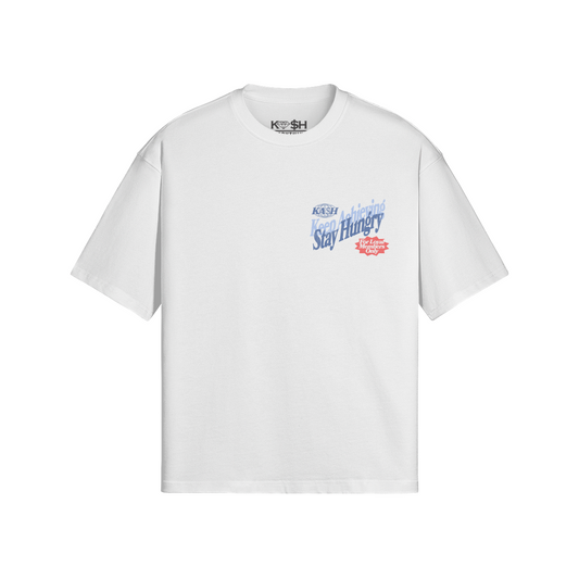 Loyal Member Boxy Tee-White