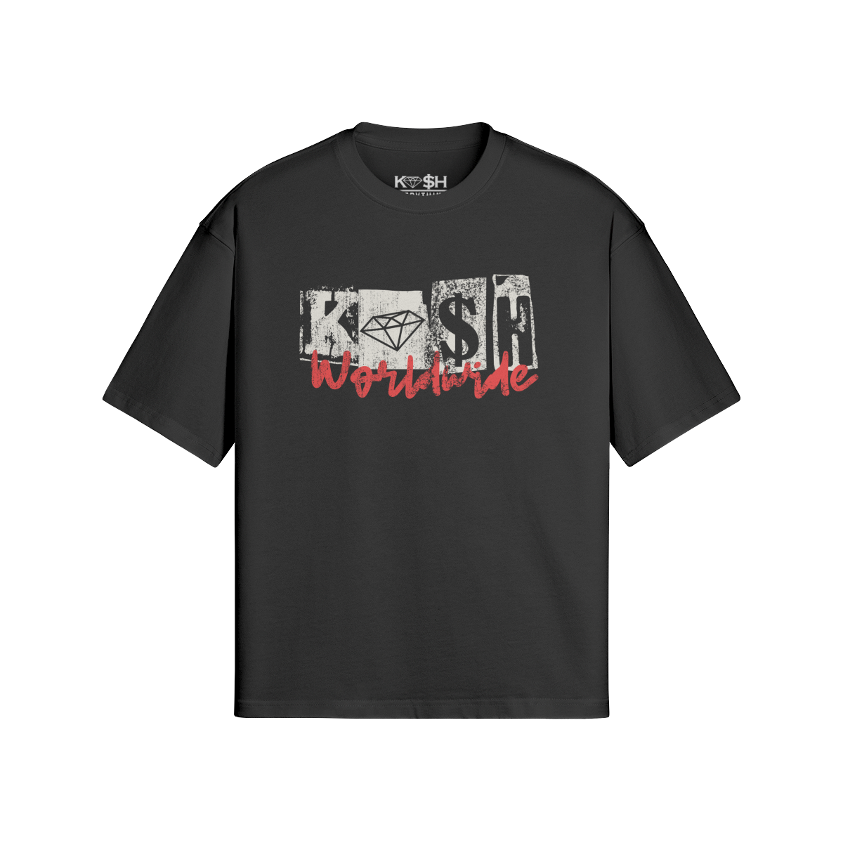 Kash Worldwide Tee-Black