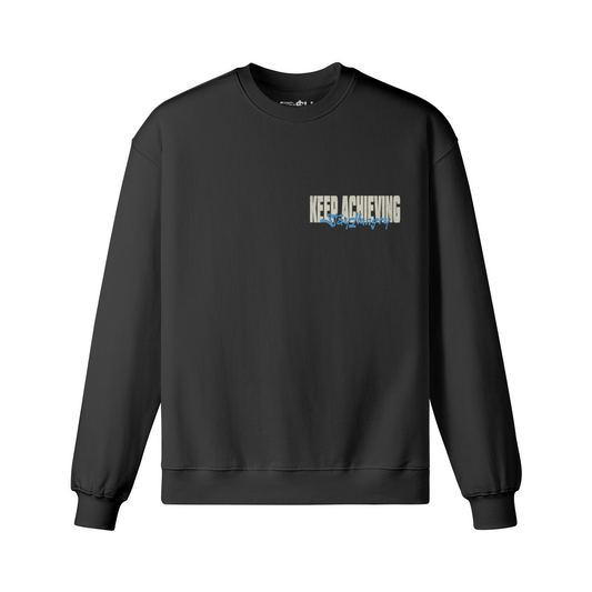 Hustlers Paradise Crew Neck-Black